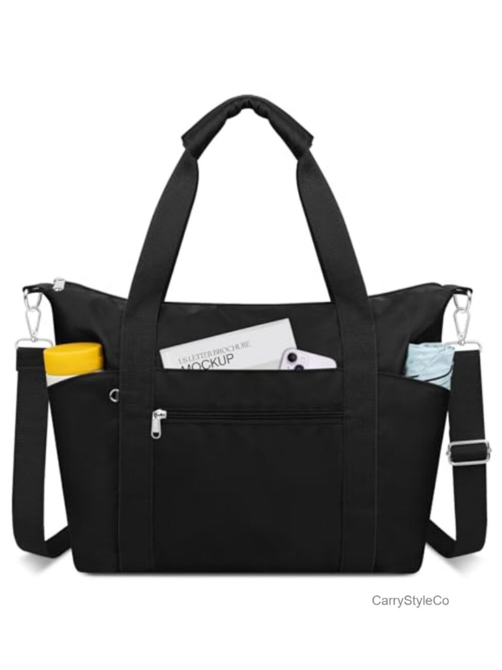 Nylon Small Travel Duffel Bag for Women Weekend Gym Overnight Carry On